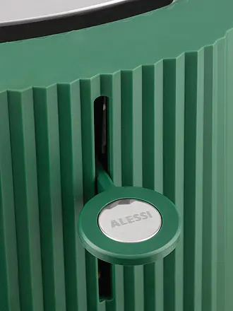 ALESSI | Toaster Plissé Noir MDL08 B | dunkelgrün